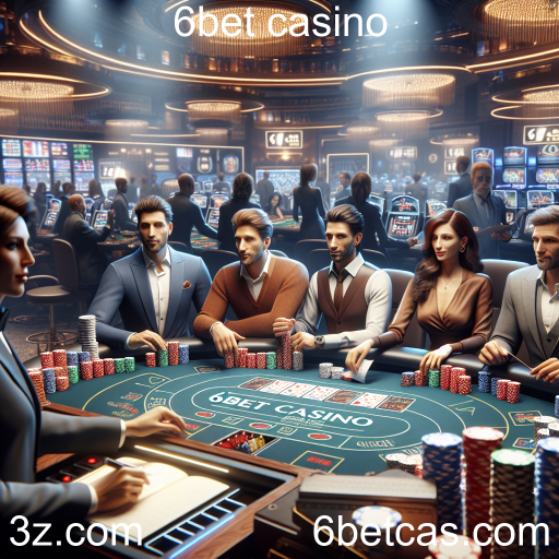 A Emoção do Cassino ao Vivo no 6bet