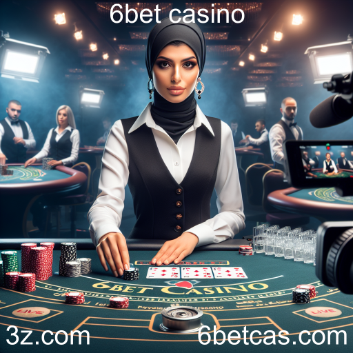 Experiência Imersiva no Cassino Ao Vivo do 6bet Casino